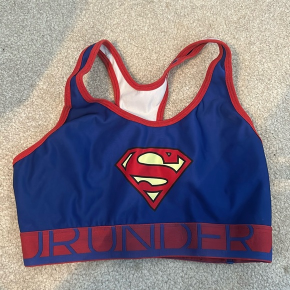 Under armour superman women’s sports bra size small - Picture 1 of 2
